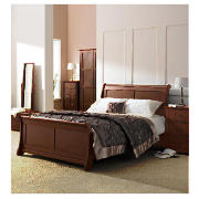 Tesco Finest Finest Malabar King Bedstead- Dark Stain