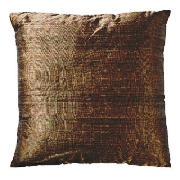 Tesco Finest Plain Silk Cushion, Mocha