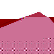 Tesco fitted sheet Double , Raspberry