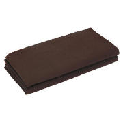 Tesco fitted sheet Single , Chocolate