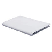 tesco fitted sheet Single, White