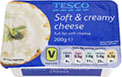 Tesco Full Fat Soft and Creamy Cheese (250g)