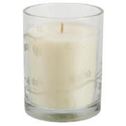 tesco Glass Filled Candle Jar Elspeth Gibson