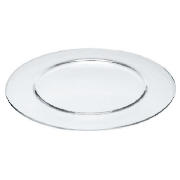 Tesco glass platter round twinpack