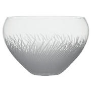 Tesco Grass Etched Bowl