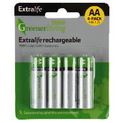 Greenerliving Extralife AA rechargeable