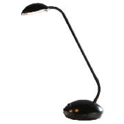 Tesco Halogen desk lamp black