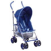 Tesco Harrison Stroller Blue With Accessories