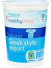 Tesco Healthy Living Greek Style Natural Yogurt