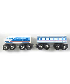 Hi Speed Locomotive and Carriage Set