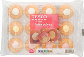 Tesco Iced Fairy Cakes (12) On Offer
