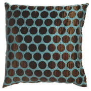 Tesco Jacquard Spot Cushion Teal