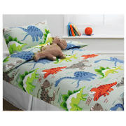 tesco Kids Dinodippy Duvet and Cushion Set-BUNDLE