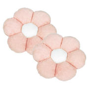 Tesco Kids Flower Cushion Twinpack