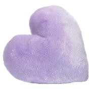 tesco Kids Heart Cushion, Lilac