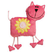 Tesco Kids Hippy Cat Cushion