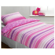 Kids Reversible Candy Stripes and Bubbles