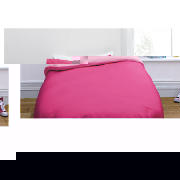 Tesco Kids SG Reversible Duvet Set Plain Dyed