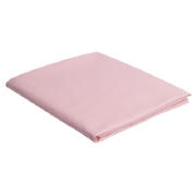Tesco King Fitted Sheet King, Shell Pink