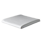 Tesco King Flat Sheet, White