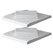 Kingsize Fitted Sheet & Pair of
