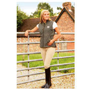 tesco Ladies Khaki Horse Riding Waistcoat Size 16