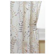 Tesco Leaf Print Curtains 168x137cm