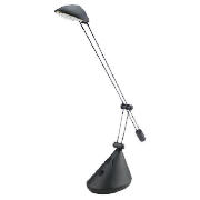 Tesco LED Large Arm Desk Lamp Charcoal