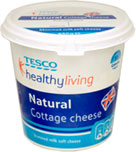 Tesco Light Choices Natural Cottage Cheese (650g)