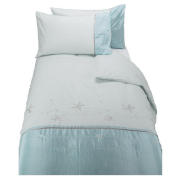 Tesco Lily Embroidered Single Duvet Set