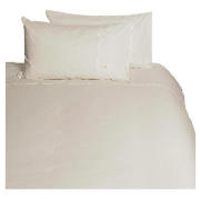 tesco Loft Double Duvet Set, Cream