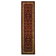 Tesco Luxor Traditional Runner 60x230cm Red