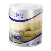 Tesco Matt Buttercream 2.5L