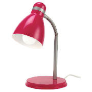 Tesco Metal Desk Lamp Pink