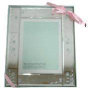 Tesco Mirrored Floral Frame 15x20cm