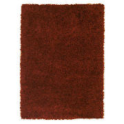 Mixed Yarn Shaggy Rug, Red 120x170cm