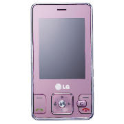 Mobile LG KC550 mobile phone Pink