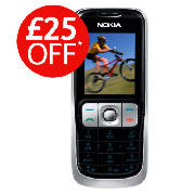 Mobile Nokia 2630 with 10 pounds top up