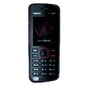 Tesco Mobile Nokia 5220 Mobile Phone Red