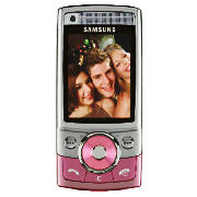 Tesco Mobile Samsung G600 Pink