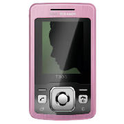 Tesco Mobile Sony Ericsson T303 mobile phone Pink