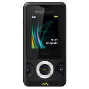 tesco mobile Sony Ericsson W205 mobile phone Black