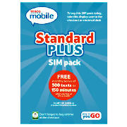 Mobile Standard Plus SIM with 500 free
