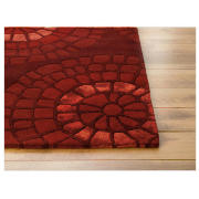 Tesco Mosaic Rug, Red 150X240cm