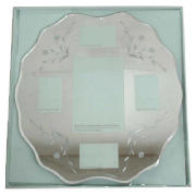 Tesco Multi Aperture Mirrored Floral Frame