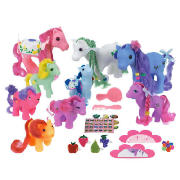 Tesco My Little Cuddles Pretty Pony Family