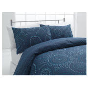 Tesco New Moroccan King Duvet Set, Blue
