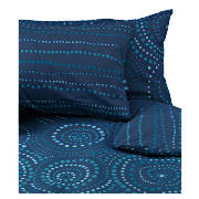 tesco New Moroccan Single Duvet Set, Blue