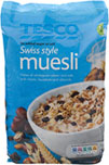 Tesco No Added Sugar Salt Swiss Style Muesli (1Kg)