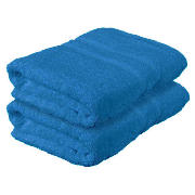 Pair of Bath Towels, Royal Blue